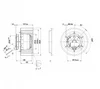 Центробежный вентилятор ebmpapst R4E225BK0503
