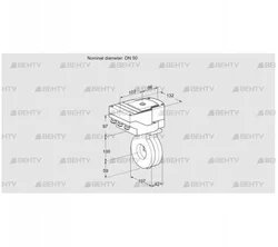 IBA50Z05/20-07W2TR10 (88301175) Дроссельная заслонка Kromschroder