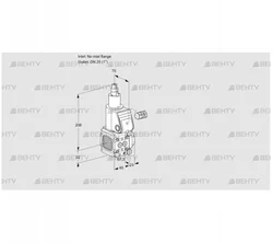 VAS1-/25R/LQ (88006898) Газовый клапан Kromschroder