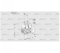 VCS2E25R/40F05FNNWR3/PPPP/PPPP (88101768) Сдвоенный газовый клапан Kromschroder