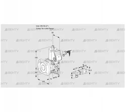 VAS350/-F/NK (88031867) Газовый клапан Kromschroder