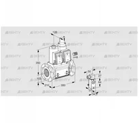 VCS8100F05NLWR3B/2-2-/PPP3 (88207224) Сдвоенный газовый клапан Kromschroder