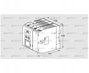 FCU500WC0F1H0K0-E (88621000) Автомат безопасности агрегатов Kromschroder