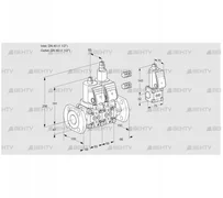 VCS2E40F/40F05NLWGR3/PPPP/PPZS (88100128) Сдвоенный газовый клапан Kromschroder