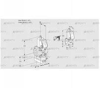 VAD2E40R/40R05D-100WR/PP/ZS (88107719) Газовый клапан с регулятором давления Kromschroder