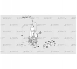 VAS1-/25R/LQ (88013020) Газовый клапан Kromschroder