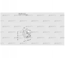 VFC115/-R05-15PPPP (88300451) Регулирующий клапан Kromschroder