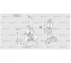 VAS3E50F/50F05NWR/-3/BS (88107055) Газовый клапан Kromschroder