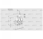 VCS1E20R/20R05NLQR3/PPPP/PPPP (88100208) Сдвоенный газовый клапан Kromschroder