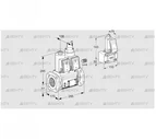 VCS665F05NLQR3E/PPB-/PPB- (88204376) Сдвоенный газовый клапан Kromschroder