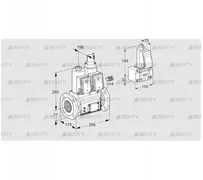 VCS665F05NLQR3E/PPB-/PPB- (88204376) Сдвоенный газовый клапан Kromschroder