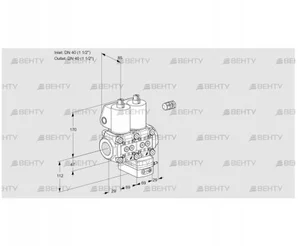 VCD2E40R/40R05ND-50WL/MMPP/PPPP (88104336) Регулятор давления Kromschroder