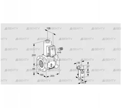 VAS780F05NW3B/P3/PP (88207157) Газовый клапан Kromschroder