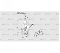 VAS115/-R/LW (88001061) Газовый клапан Kromschroder