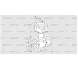 RV 50/KF10W30E (86060765) Регулирующий клапан Kromschroder