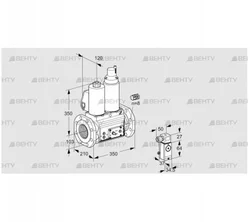 VCS8100F05NLWL3E/3-MP/PP34 (88207199) Сдвоенный газовый клапан Kromschroder