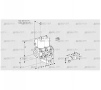 VCG1E15R/15R05NGKWL/PPPP/2-PP (88106741) Клапан с регулятором соотношения Kromschroder