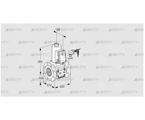 VAS8100F05NKE/PP/PP (88203462) Газовый клапан Kromschroder