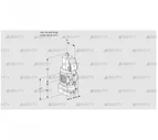 VAD1T-/20N/NQGR-50A (88025738) Газовый клапан с регулятором давления Kromschroder