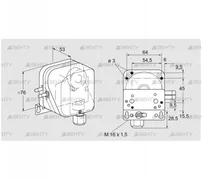 DL 10KG-3W (84444802) Датчик-реле давления воздуха Kromschroder