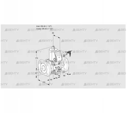 VAS240F/NW (88005825) Газовый клапан Kromschroder