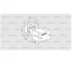 TC 410-1N (84765830) Автомат контроля герметичности Kromschroder