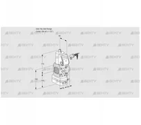 VAD2-/40R/NW-50A (88007547) Газовый клапан с регулятором давления Kromschroder