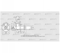 BIC 125HD-100/135-(22)E (84034028) Газовая горелка Kromschroder