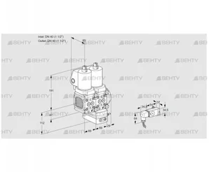 VCD2T40N/40N05FND-50QGL/PPPP/2-PP (88107140) Регулятор давления Kromschroder