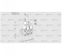 VCS2E40R/40R05LNKR3/PPPP/PPPP (88104998) Сдвоенный газовый клапан Kromschroder