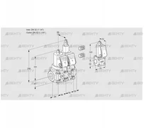 VCS2E32R/32R05NLWGR3/PPPP/PPBS (88106767) Сдвоенный газовый клапан Kromschroder