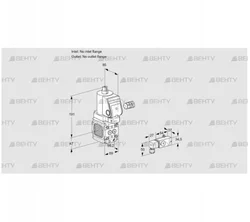 VAS2-/NQSR (88030397) Газовый клапан Kromschroder