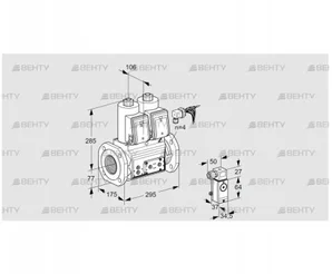 VCS665F05NNWRE/P2P3/PPPP (88203029) Сдвоенный газовый клапан Kromschroder