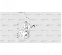 VAS240/-F/NWGR (88011541) Газовый клапан Kromschroder