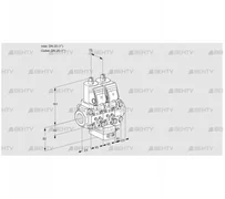 VCH1T25N/25N05NHAVQGR/MMMM/MMMM (88107835) Клапан с регулятором расхода Kromschroder