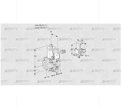 VAS125R/NW (88001197) Газовый клапан Kromschroder