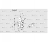 VAD125R/NW-100A (88011993) Газовый клапан с регулятором давления Kromschroder