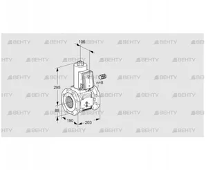 VAS780F05NQ3B/PP/PP (88206737) Газовый клапан Kromschroder