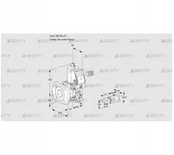 VAS350/-F/NW (88024969) Газовый клапан Kromschroder