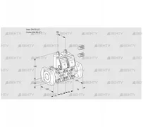 VCS3E50F/50F05NNWR3/PPPP/PPPP (88103209) Сдвоенный газовый клапан Kromschroder