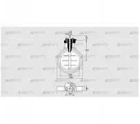 DKR 150Z03F100D (03149238) Дроссельная заслонка Kromschroder