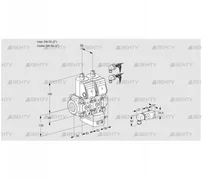 VCV3E50R/50R05NVKWR6/2-PP/MMPP (88101178) Клапан с регулятором соотношения Kromschroder