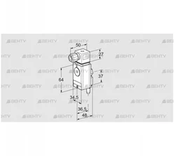 DG 40/150VC4-6W (84448980) Датчик-реле давления газа Kromschroder