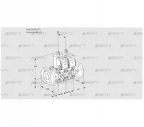 VCS3E50F/50F05NNWR/PPPP/PPPP (88107267) Сдвоенный газовый клапан Kromschroder