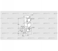 VK 200F10MHA6L3S2 (85313102) Газовый клапан с приводом Kromschroder