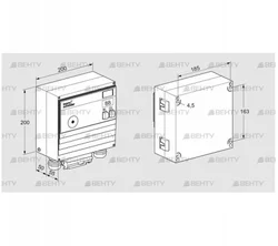 BCU460-5/1LW1GBPS2 (88613383) Блок управления горением Kromschroder