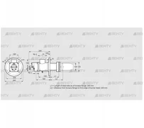 BIC 100HM-200/235-(67)E (84033232) Газовая горелка Kromschroder