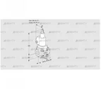 VAS3T50N/LQGL (88033532) Газовый клапан Kromschroder
