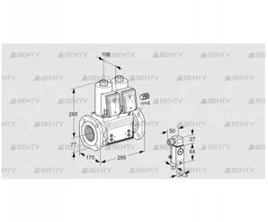 VCS665F05NNWR3B/PPPP/P3PP (88206717) Сдвоенный газовый клапан Kromschroder