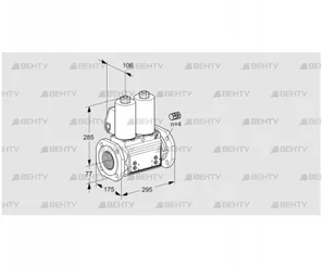 VCS665F05NNWL3B/PPPP/PPPM (88207944) Сдвоенный газовый клапан Kromschroder